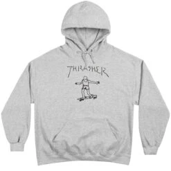 Thrasher Gonz Hoodie - Grey/Black