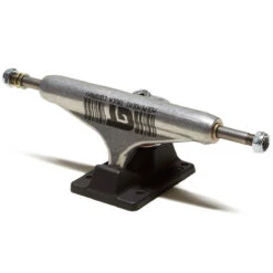 Independent Stage 11 Hollow Grant Taylor Barcode Skateboard Trucks - Silver/Black - 159mm