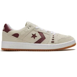 Converse As-1 Pro Shoes - Egret/Dark Burgundy/Gum