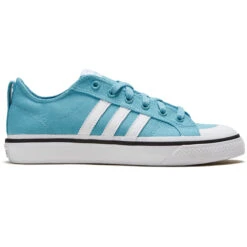 Adidas Nizza Low ADV Shoes - Preloved Blue/White/Core Black