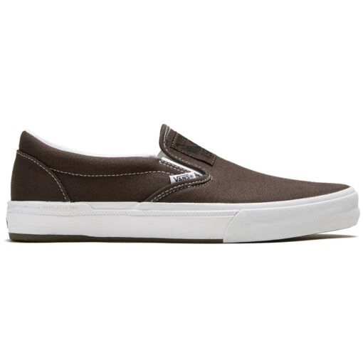 Vans Bmx Slip-on Shoes - Brown/White