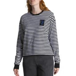 Vans Womens Breana Skate Long Sleeve T-Shirt - Black