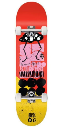 Foundation Glick My Planet Skateboard Complete - 8.38"
