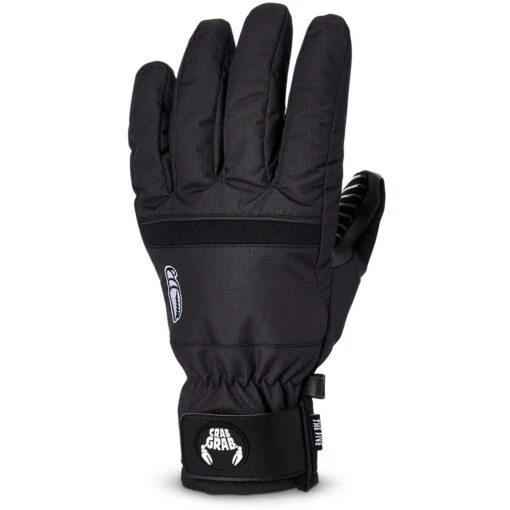 Crab Grab Five Snowboard Gloves - Black