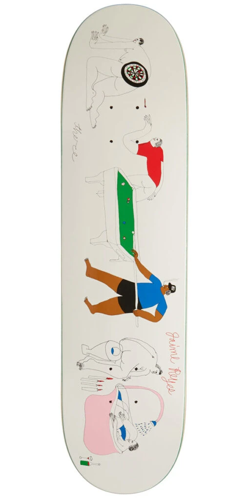There Jaime Reyes Player Guest Pro Skateboard Deck - 8.06"