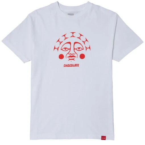Chocolate Sunsign T-Shirt - White