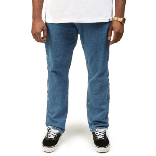 CCS 12oz Stretch Relaxed Denim Jeans - 12oz Rinse