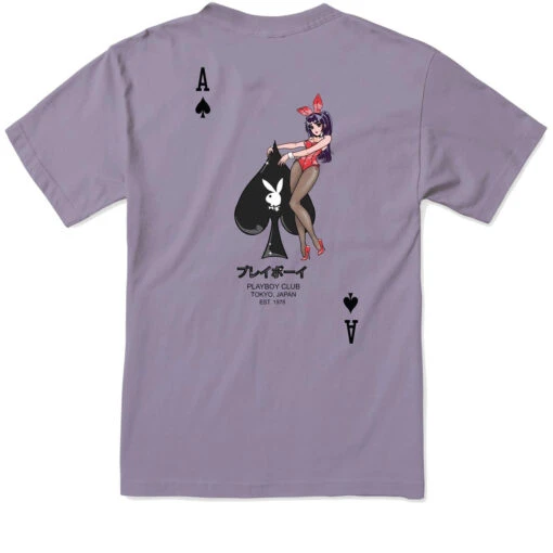 Color Bars Ace Of Spades 2.0 T-Shirt - Lavender