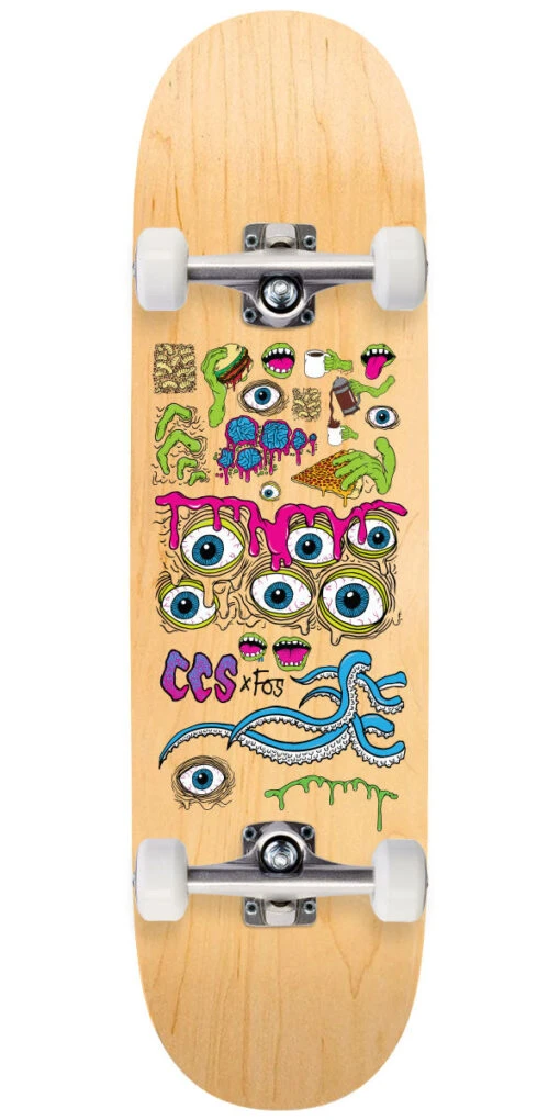 Mark "FOS" Foster Gallery Customs X Skateboard Complete